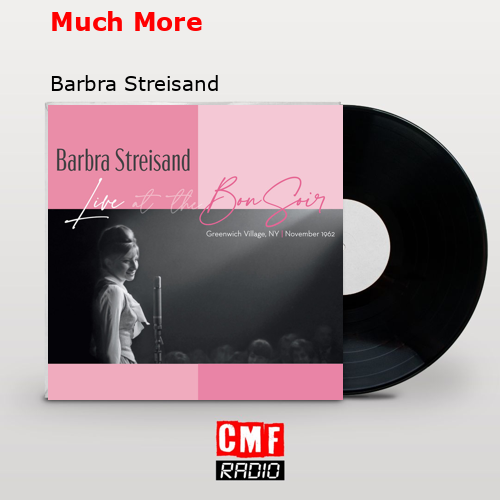 final cover Much More Barbra Streisand