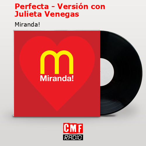 final cover Perfecta Version con Julieta Venegas Miranda