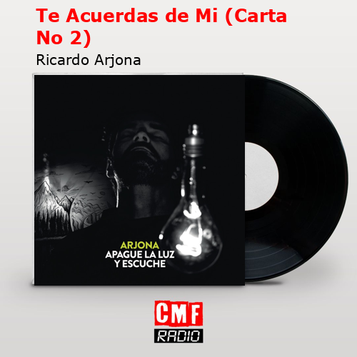 final cover Te Acuerdas de Mi Carta No 2 Ricardo Arjona