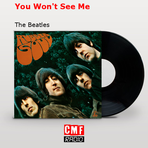 final cover You Wont See Me The Beatles