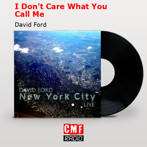 I Don’t Care What You Call Me – David Ford