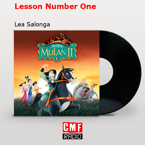 Lesson Number One – Lea Salonga