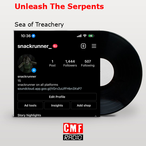 final cover Unleash The Serpents Sea of Treachery