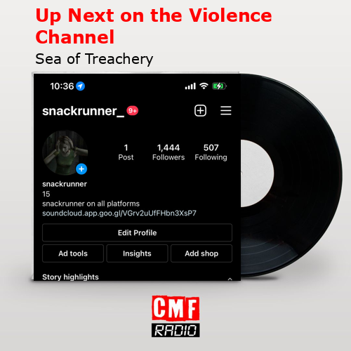 final cover Up Next on the Violence Channel Sea of Treachery
