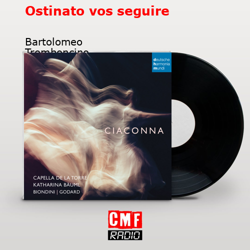 final cover Ostinato vos seguire Bartolomeo Tromboncino