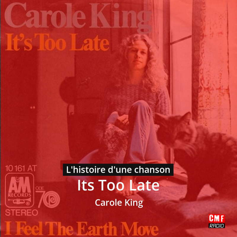 Its Too Late – Carole King