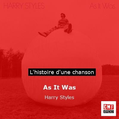 As It Was – Harry Styles