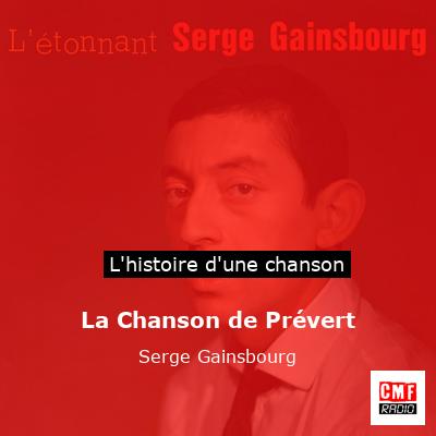 La Chanson de Prévert  – Serge Gainsbourg