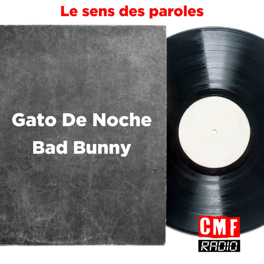 Sens des paroles Gato De Noche Bad Bunny