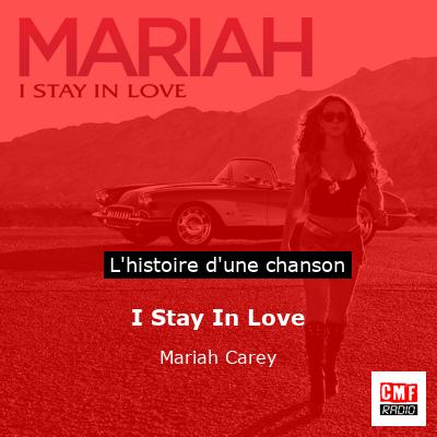 I Stay In Love - Mariah Carey