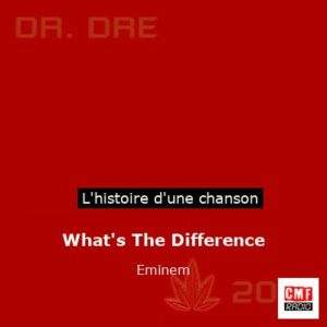 What's The Difference - Dr Dre and Eminem