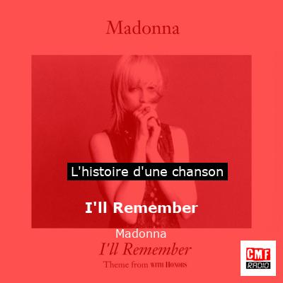 I'll Remember  - Madonna