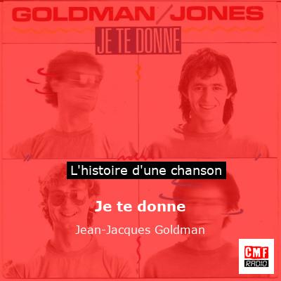 Je te donne – Jean-Jacques Goldman