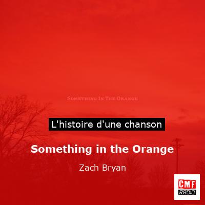Something in the Orange – Zach Bryan