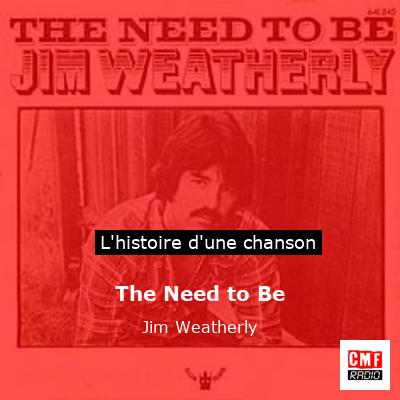 The Need to Be – Jim Weatherly