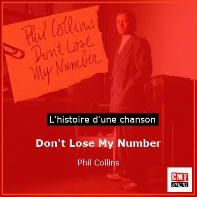 Don’t Lose My Number – Phil Collins