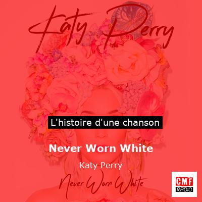 Histoire d'une chanson Never Worn White - Katy Perry