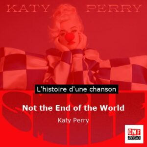 Histoire d'une chanson Not the End of the World - Katy Perry