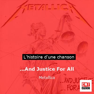 …And Justice For All – Metallica