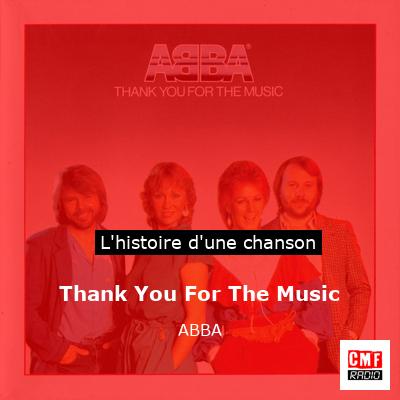 Thank You For The Music – ABBA