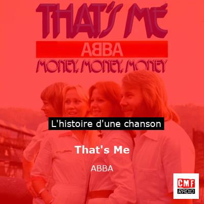 That’s Me – ABBA