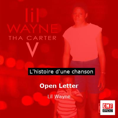 Open Letter – Lil Wayne