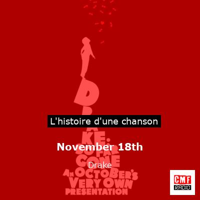November 18th – Drake