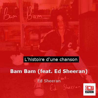 Histoire d'une chanson Bam Bam (feat. Ed Sheeran) - Ed Sheeran