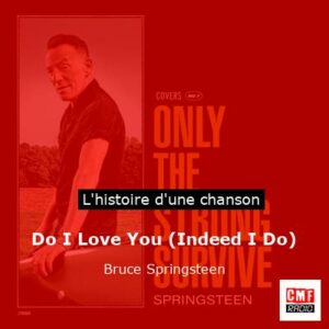 Histoire d'une chanson Do I Love You (Indeed I Do) - Bruce Springsteen