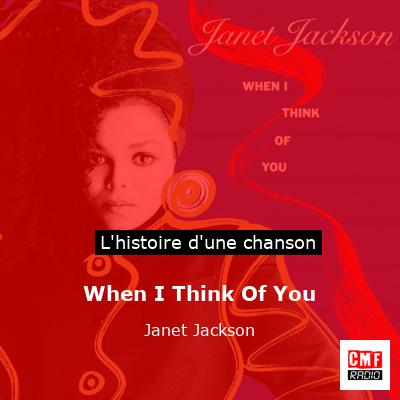 Histoire d'une chanson When I Think Of You - Janet Jackson