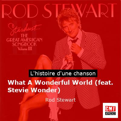 Histoire d'une chanson What A Wonderful World (feat. Stevie Wonder) - Rod Stewart