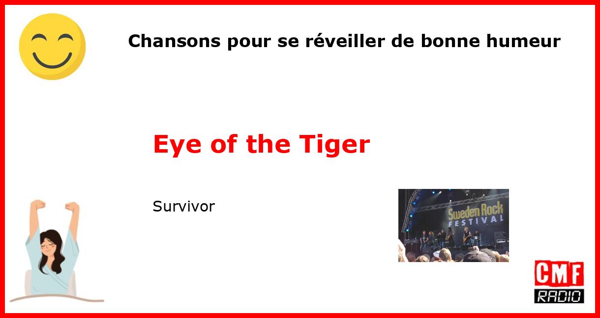 Chansons pour se réveiller de bonne humeur: Eye of the Tiger - Survivor