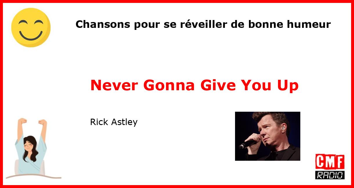 Chansons pour se réveiller de bonne humeur: Never Gonna Give You Up - Rick Astley