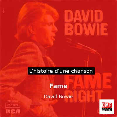 Histoire d'une chanson Fame  - David Bowie