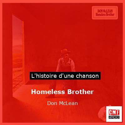 Histoire d'une chanson Homeless Brother - Don McLean