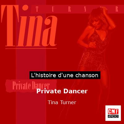 Histoire d'une chanson Private Dancer - Tina Turner