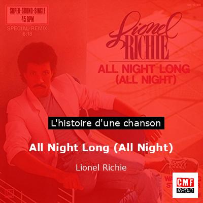 All Night Long (All Night) – Lionel Richie
