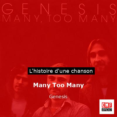 Many Too Many  – Genesis