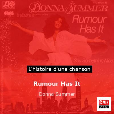 Rumour Has It – Donna Summer