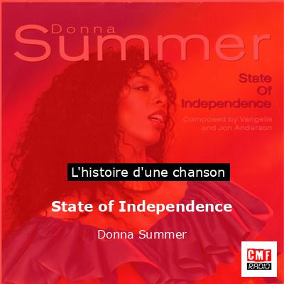 State of Independence – Donna Summer