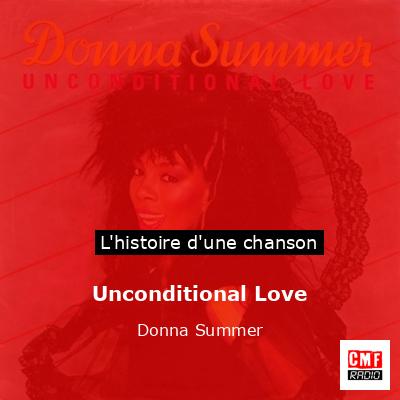Histoire d'une chanson Unconditional Love - Donna Summer