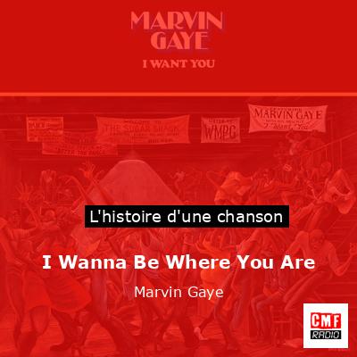 Histoire d'une chanson I Wanna Be Where You Are - Marvin Gaye