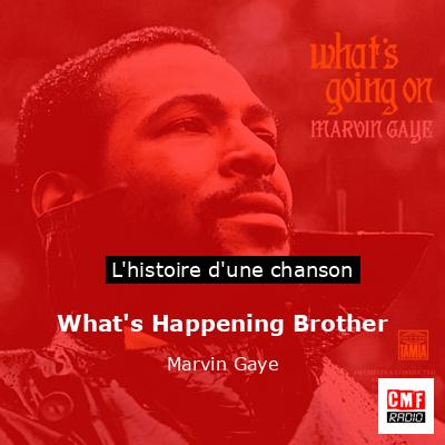 What’s Happening Brother – Marvin Gaye