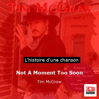 Not A Moment Too Soon – Tim McGraw