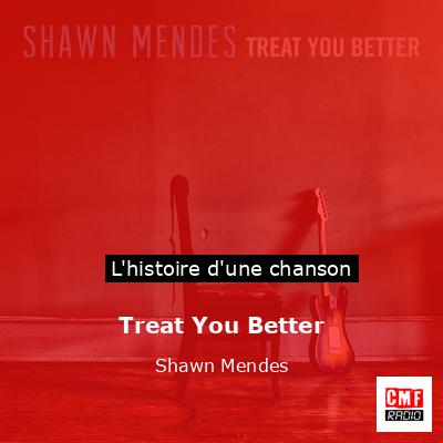 Histoire d'une chanson Treat You Better - Shawn Mendes