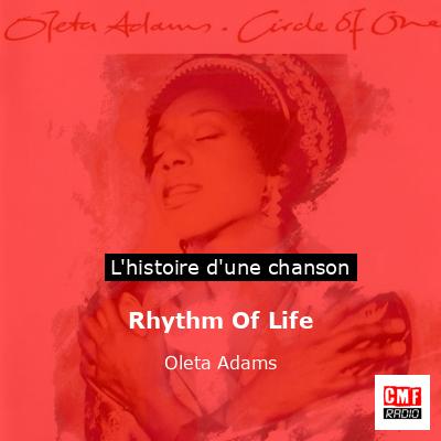Histoire d'une chanson Rhythm Of Life - Oleta Adams