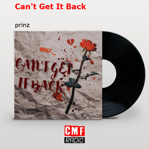 Can’t Get It Back – prinz