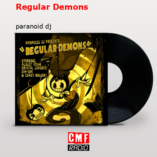 final cover Regular Demons paranoid dj
