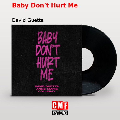 final cover Baby Dont Hurt Me David Guetta