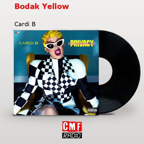 final cover Bodak Yellow Cardi B